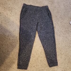 Carbon Men's Heathered Black & Gray Joggers Size Large